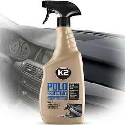 Поліроль торпеди молочко K2 Polo PROTECTANT Матовий 750 мл (K417)