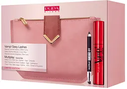 Набір для макіяжу очей Pupa Vamp! Mascara Sexy Lashes&Two-Phase MakeE-Up Remover, відтінок 001 Black, 15 г (040369A001) - мініатюра 2