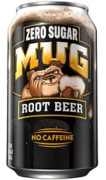 Газований напій Mug Root Beer без цукру без кофеїну 355 мл