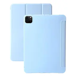 Чохол до планшета BeCover Tri Fold Soft TPU Silicone Apple iPad Pro 11" M5 2025 Light Blue (715993) - мініатюра 6