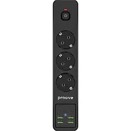 Мережевий фільтр Proove Power Strip P-03 (PSP342420001) [113908] - мініатюра 1