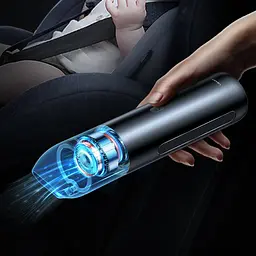 Ручний пилосос Usams US-ZB234 Mini Handheld Vacuum Cleaner Geoz Series Suction 6000Pa [Black] [75819] - мініатюра 4