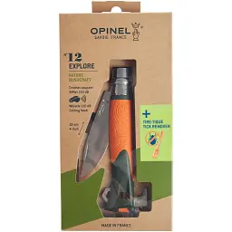 Ніж Opinel №12 VRI Inox Explore Tick Remover Orange - мініатюра 8