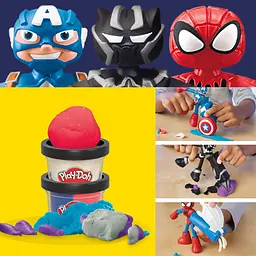 Набір для творчості з масою для ліплення Hasbro Play-doh Пригоди героїв (G0333) - мініатюра 8