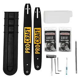 Бензопила Procraft K450 3500 Вт 52 см³ + шина 40 см і 45 см + 2 ланцюги - мініатюра 9