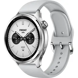 Смарт-годинник Xiaomi Watch S4 Silver (BHR9197GL) [129426]