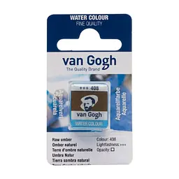 Фарба акварельна Van Gogh (408) Умбра натуральна кювета Royal Talens (8712079419257)