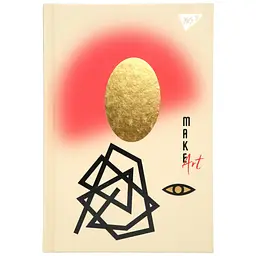 Блокнот Yes Make art А5, 64 листа, в линейку (152056)