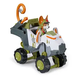 Великий рятувальний автомобіль-трансформер Spin Master PAW Patrol Джунглі Цуценячий патруль з водієм Трекер (SM17776/0631) - мініатюра 6