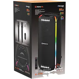 Акустика REAL-EL X-775 Black (EL121600032) [162331] - мініатюра 11