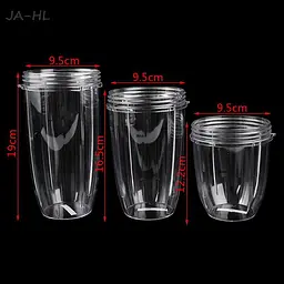 Пластиковий стакан для блендера-подрібнювача (харчовий екстрактор) NUTRIBULLET 600 Вт 900 Вт 900 мл - мініатюра 5