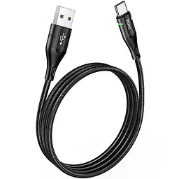 USB Cable Hoco U93 Shadow Type-C Black 1.2m - мініатюра 2