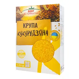 Крупа кукурудзяна Бест Альтернатива 280 г (4 пакетики по 70 г) - мініатюра 2