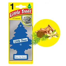Ароматизатор повітря Little Trees Ялинка Новий автомобіль (78005) - мініатюра 2