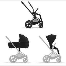 Шассі Cybex Priam з каркасом LS RBA, matt black (521002331) - мініатюра 7