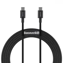 Кабель Baseus Superior Series Fast Charging Type-C to Type-C PD 100W (2m) black (CATYS-C01)