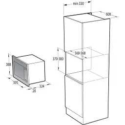 Мікрохвильова піч Gorenje BM201AG1BG (738290) [99922] - мініатюра 9