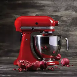 Кухонна машина KitchenAid Artisan 4,8 л 5KSM125EER з відкидним блоком червоний - мініатюра 9