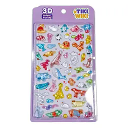 Набір 3D-наліпок Тікі море Tiki Wiki 51428 серії Crystal