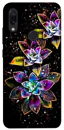 Чохол Demsky Flowers on black для Xiaomi Redmi Note 7 / Note 7 Pro / Note 7s
