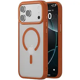 Чохол Ummi Colorful with MagSafe для Apple iPhone 17 Pro (6.3) Помаранчевий / Orange