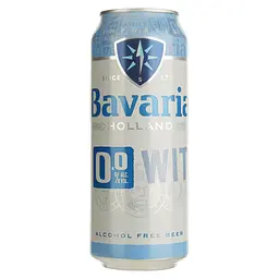Уцінка. Пиво безалкогольне Bavaria WIT світле 0% 0.5 л з/б
