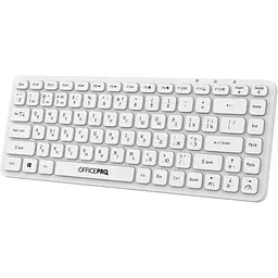 Клавіатура OfficePro бездротова біла (SK790W) - мініатюра 6