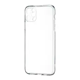 Чохол Silicone Case WS Protected Camera iPhone 11 Pro Max Прозорий