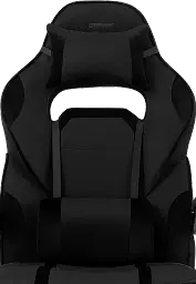 Геймерське крісло GT Racer чорне (X-2749-1 Fabric Black Suede) - мініатюра 13