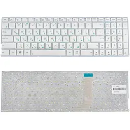 Клавіатура для ноутбука ASUS (X556 series) rus білий без фрейма