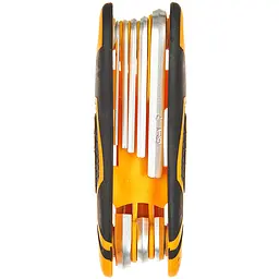 Комплект ключів Ingco шестигранних 2-8 мм 8 шт (HHK14081) - мініатюра 3