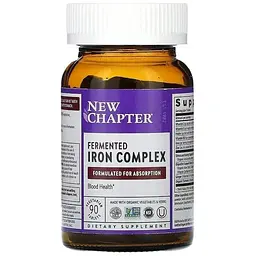 Ферментований комплекс заліза New Chapter Fermented Iron Complex 90 капсул - мініатюра 3
