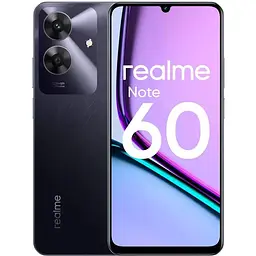 Смартфон Realme Note 60 4/128 GB RMX3933 Marble Black (чорний)