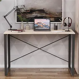 Письмовий стіл Ferrum-decor Серії Конект 75x120x60 чорний ДСП Дуб Сан-Марино 16мм (FRD-104202)