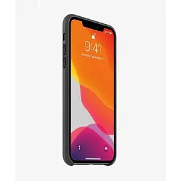 Оригінальний шкіряний чохол Apple Leather Case для iPhone 11 Pro Max (6.5") Black (MX0E2ZM/A) - мініатюра 4