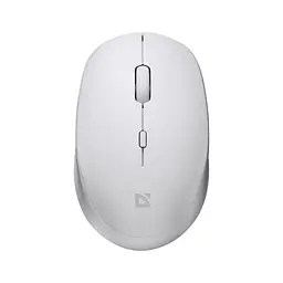 Мишка Defender Auris MB-027 Silent Wireless White (52028) - мініатюра 2