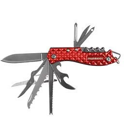 Брелок-мультіїнструмент Munkees 2580 Pocket Knife Червоний