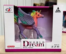 Фігурка Єдиноріг з крилами фіолетовий Dino Toys, 15 см - мініатюра 2