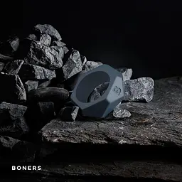 Ерекційне кільце Boners Diamond 5.7 см сірий - мініатюра 2