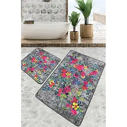 Набір килимків для ванної кімнати Chilai Home Etova 60 x 100 + 50 x 60