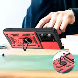 Панель BeCover Military для Xiaomi 13T/13T Pro Red (710560) - мініатюра 4