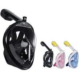 Дайвінг маска Tribord Easybreath Black 4 для підводного плавання (сноркелінгу) з кріпленням для камери GoPro