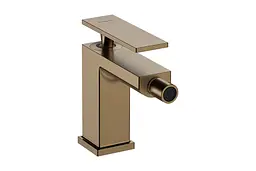 Змішувач для біде Hansgrohe Tecturis E з донним клапаномushed bronze 73200140