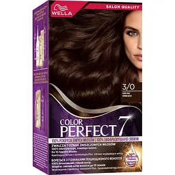 Стійка крем-фарба для волосся Wella Color Perfect 3/0 Темний шатен (4064666598277) - мініатюра 12