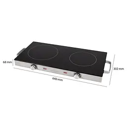 Плита електрична Profi Cook PC-DKP 1211 - мініатюра 3
