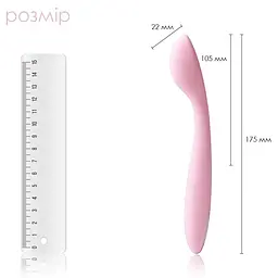 Стимулятор клітора та точки G Svakom Keri Pale Pink - мініатюра 2