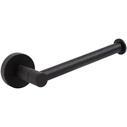 Тримач для туалетного паперу Rea Mist 04 black REA-80025, Чорний матовий