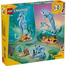 Конструктор LEGO Creator Морські тварини: красиві дельфіни 542 деталі (31385) - мініатюра 9