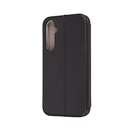 Чехол-книжка для Samsung Galaxy A35 5G (A356), G-Case, черный, кожаный чехол-книжка из экокожи (PU) и TPU, с магнитом, с подставкой и вместительным кардхолдером, противоударный, защита всего корпуса, ArmorStandart (ARM74328) - мініатюра 2