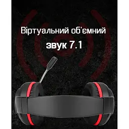 Ігрові навушники XTRIKE ME Дротові навушники з мікрофоном з об'ємним звуком і RGB підсвічуванням, Чорний
- мініатюра 6